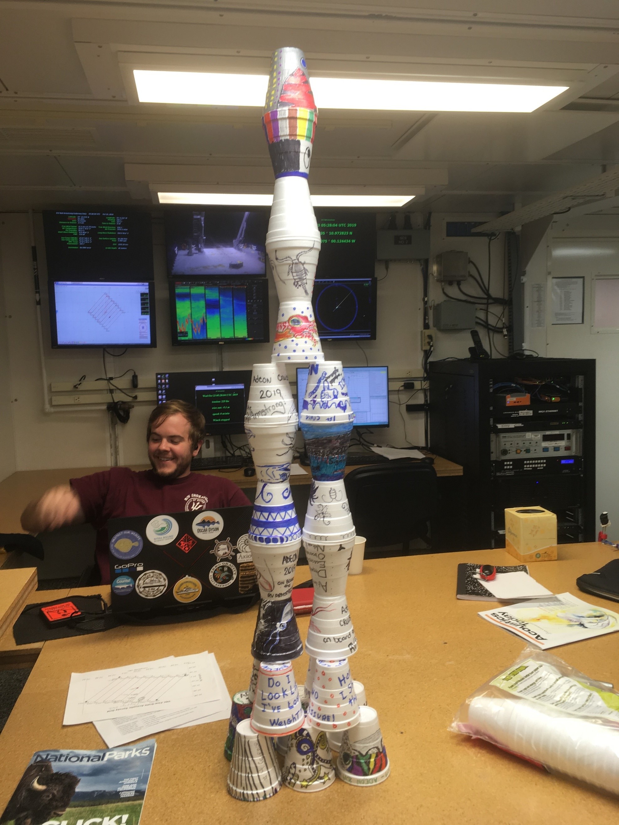 cup tower