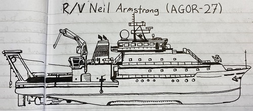 RV Neil Armstrong sketch